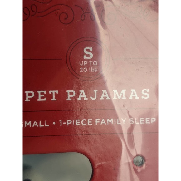 s small Wondershop Dog puppy Holiday Gnomes gnome pajamas sleepwear - Picture 5 of 7